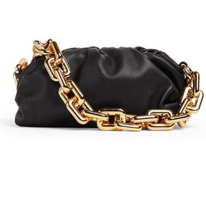 Authentic Bottega Veneta Black Teen Pouch